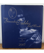 2007 Les Grandes Tables du Monde French Michelin Star Restaurant Guide Book - £31.78 GBP