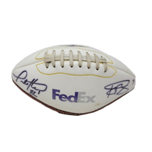 Fotoball Fedex Baltimore Ravens Signed Mini Football Todd Heap Kyle Boller - $53.84