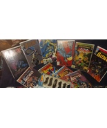 10)1991 DC CLASSIC DETECTIVE COMICS WITH FULL SET OF NEW HOT WHEEEL BATM... - $79.99