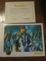 Vintage Lithograph Print 2005 Dreamworks Shark Tale Special Edition W/COA - £7.80 GBP