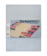 Vintage Milton Bradley Backgammon And Acey-Deucy Board Game 1973 Complete - £18.66 GBP