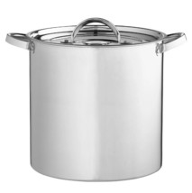 12 qt. Stainless Steel Stockpot with Lid - £47.05 GBP