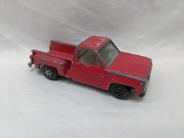 Vintage Red Chevy Stepside Yatming Pick Up Toy Car 2 3/4&quot; - £18.61 GBP