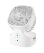 Brentwood 3-Speed Quiet Oscillating Air Circulator Desktop Fan White (8-... - $88.18 CAD
