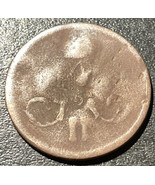 1851 Russia 1 Kopeck Czar Alexander II Copper Rare Russian Empire Coin - £7.79 GBP