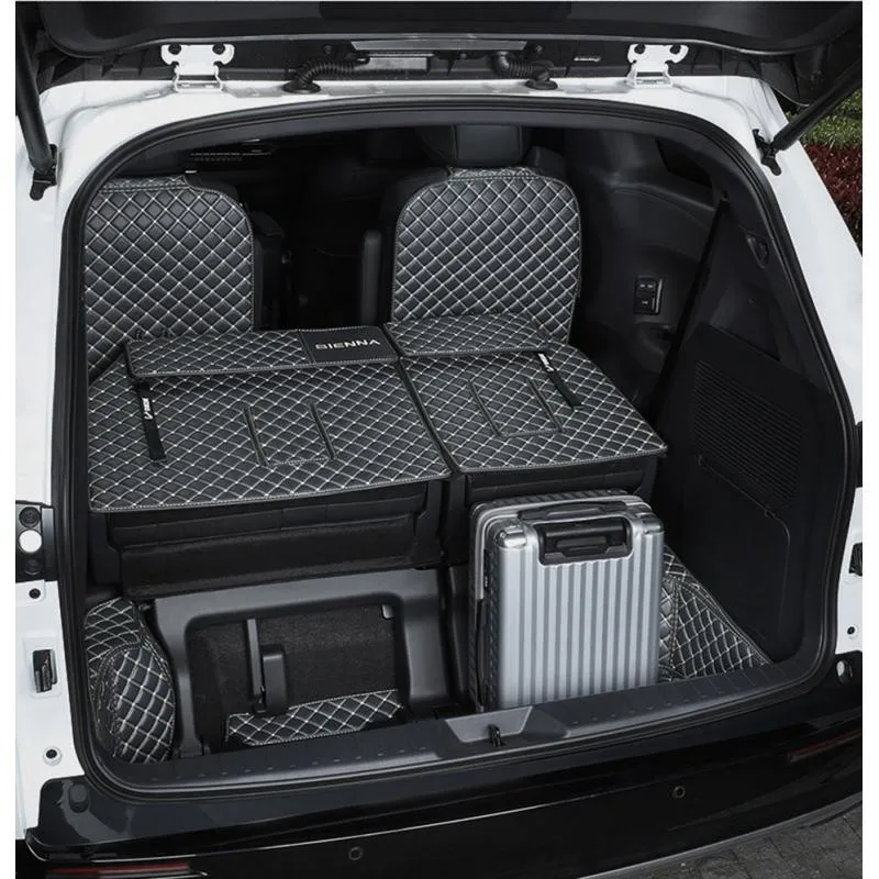 Leather Car Trunk Mats For Toyota Sienna 2008 2021 2022 2023 Anti-Dirty - £116.95 GBP+