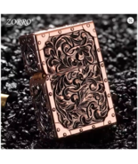 Zorro 902 Pure Copper Lighters. Choice of Colors. Free Shipping. - $39.43 CAD