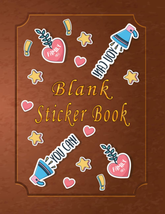 Blank Sticker Book: My Favorite Sticker Collecting Album Blank Sticker Book for  - £10.97 GBP