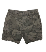 Wrangler Men Size 45 Camouflage Cargo Shorts Inseam 9&quot; Sz Tag Missing - £5.44 GBP