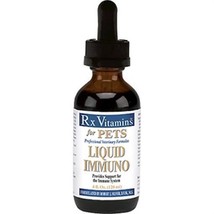 NEW Rx Vitamins Liquid Immuno for Dogs &amp; Cats Support for Immune System 4 Fl Oz - £35.33 GBP