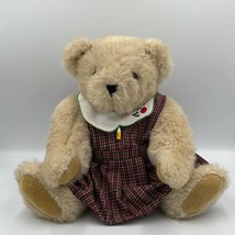 Vermont Teddy Bear Co. 16&quot; Jointed Plush Bear ABC School Teacher Dress - £19.29 GBP