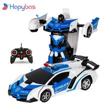 RC Car Transformation Robots Sports Vehicle Model  Drift Car  Toys Cool Deformat - £15.60 GBP+