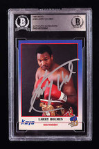 Larry Holmes Signed 1991 Kayo #189 (BGS) - $144.54