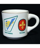 Boy Scouts of Canada VTG BSA BSC Ceramic Mug Wolf Cubs, Venturers, Rover... - £16.83 GBP