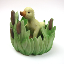 1984 Franklin Fine Porcelain Woodland Surprises Duck Vintage Hand Painted Figure - £14.94 GBP