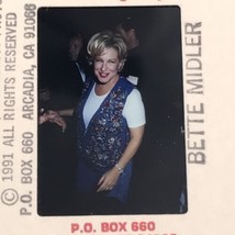 1991 Bette Midler at AIDS Project LA Celebrity Color Photo Transparency Slide - £7.54 GBP