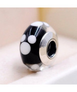 Disney Mickey Murano Glass Charms Beads For European Bracelets - $13.70 CAD