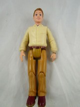 Fisher Price Loving Family Dad Man Yellow Shirt Tan Pants 6 Inch 2006 - $7.95