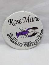 Rose Marie Folklore Village Farm Pinback 2&quot; - £23.73 GBP