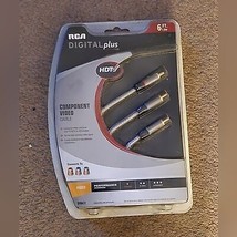 RCA NEW IN BOX DIGITAL PLUS HDTV COMPONENT VIDEO CABLE 6 FT DH6CV - $29.70