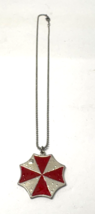 Resident Evil Umbrella Corporation Logo 16&quot; Necklace - $91.87 MXN
