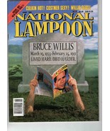 VINTAGE June 1991 National Lampoon Magazine Bruce Willis - £11.60 GBP