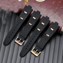 22/24mm Silicone Rubber Band Strap fit for Bvlgari Diagono Watch - $19.50