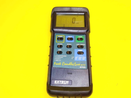 EXTECH FOOT CANDLE 407026 HEAVY LUX DUTY LIGHT METER W/4 LIGHTNING TYPE ... - €12,42 EUR