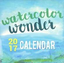 Watercolor Wonder - 2017 Wall Calendar - £7.72 GBP