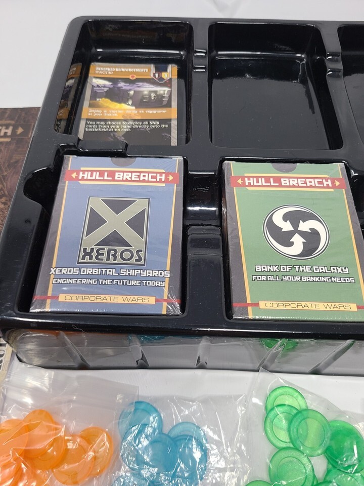 Hull Breach Game- Corporate Wars Board Game Strategy Galactic Space Item image 4