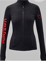 Disney X Lululemon Define Jacket Nulu~Black~Sz 14~NWT~FREE Usps Ship - $228.00