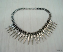 Traditional Design Sterling Silver Necklace choker handmade jewellery - £246.38 GBP