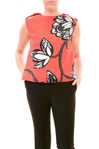 FINDERS KEEPERS Womens Top Elegant Stylish Classy Sleeveless Multicolor Size S - £30.56 GBP