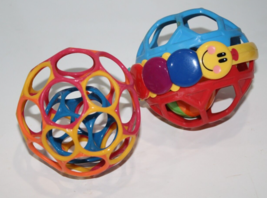 Oball Grasping Ball Easy Grasp Baby Einstein Caterpillar O Ball Rattle S... - $14.20