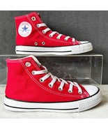 Converse Chuck Taylor All Star Red High Top Sneaker - Women&#39;s Size 7/Men... - $89.58 CAD