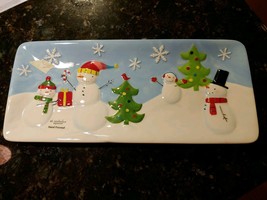 St. Nicholas Square OH WHAT FUN Cookie Serving Tray - £26.29 GBP