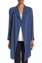 New Anne Klein Blue Open Front Long Career Jacket Size L Size Xl $139 - £48.64 GBP+