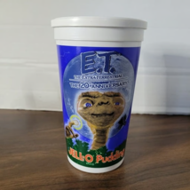 Rare Vintage E.T. 20th Anniversary Jell-O Pudding Plastic Cup with Lid - £7.78 GBP