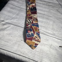 Lands&#39; End Brown and Tan Culinary-Themed Tie - $8.00