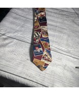 Lands&#39; End Brown and Tan Culinary-Themed Tie - $8.00