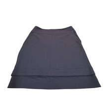 CAbi Skirt Womens 6 Classic Navy Blue Solid Color Pocket Lido Workwear Straight - $37.99