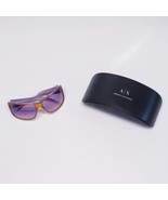 GIORGIO ARMANI Lavender Purple &amp; Faux Wood Rimmed Glasses Sunglasses In ... - $872.66 MXN