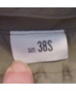 US MILITARY MENS ALL WEATHER TAN KHAKI TRENCH COAT WITH LINER SIZE 38S - €33,38 EUR