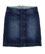 Lucky Brand Sailor Sallie Women&#39;s Skirt 4/27 Blue (30&quot; waist measured) 5... - £19.38 GBP