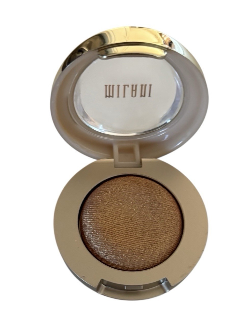 MILANI Bella Eyes Gel Powder Eyeshadow 22 Bella Gold Metallic, Rare Item image 4