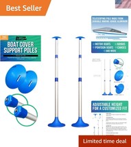 Durable Aluminum Boat Cover Support Poles - Adjustable from 23.5&quot; to 56&quot;... - $1,681.19 MXN