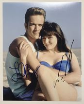 Luke Perry &amp; Shannen Doherty Signed Autographed &quot;Beverly Hills 90210&quot; 8x10 Photo - £123.78 GBP