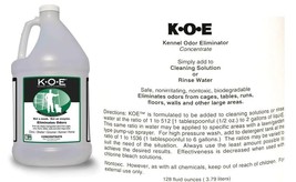 Nontoxic Biodegradable Dog Kennel Odor Eliminator Dilutes 1/4 oz to One Gallon - £153.87 GBP