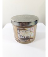 Slatkin &amp; Co Bath &amp; Body Works Pumpkin Caramel Latte Candle jar disconti... - $21.00