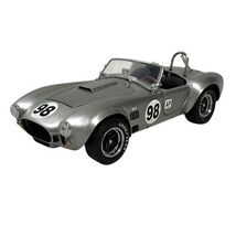 Franklin Mint Shelby Cobra 427 S/C 1:24 Silver Diecast Car — Parts/Repair - $57.00